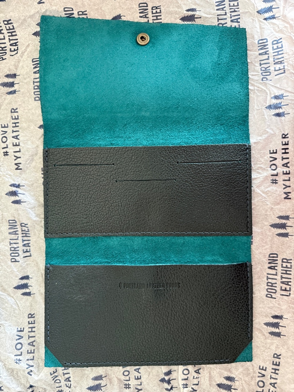 Portland Leather Boreal Rancher Wallet Clutch - Picture 3 of 4
